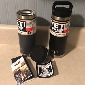 New Set of 2 Yeti Ramblers 18 oz